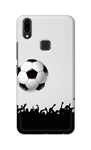 Image of Printed Hard Back Cover Case for Vivo V9 | V9 Youth | Vivo Z1 | Vivo Y89 Back Cover (Football Icon) -1302