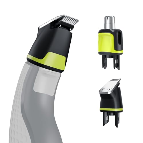 Replacement Trimming Blades & Nose Hair Replacement Heads, Compatible with O Blade QP2724 QP2630 QP2824 QP2734 QP4631, OBlade Pro 360 Shavers, Precision Trimming of Fine Lines and Contours