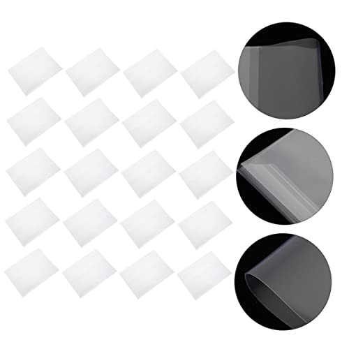 Tofficu 120 Pçs Capa De Livro Transparente Proteção Livros Bíblicos Pastas De Plástico Suporte De Ar