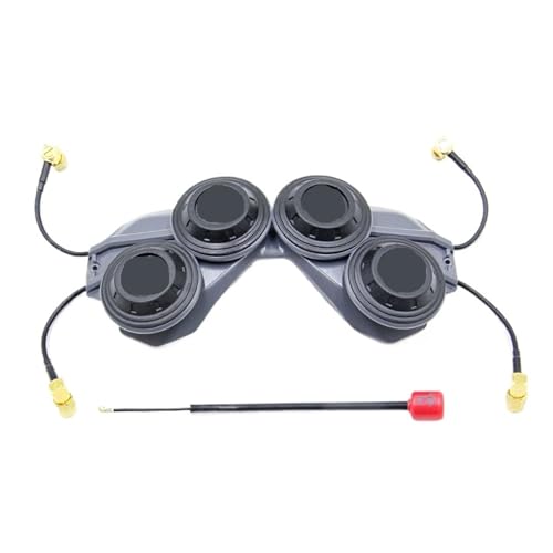 Mjolnir Pro �A���e�i/���[�v�����[�t 5.8G �A���e�i�ɑΉ��A FPV �S�[�O�� V1/V2 �N���b�V���O �h���[�� �R���{ �O����g�[���ɑΉ�(Gray Set 5)