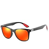 4 Diseño elegante: estas gafas de sol son adecuadas para todas las formas faciales y todas las actividades al aire libre. Usamos material muy ligero para que pueda usarlo con estrés.