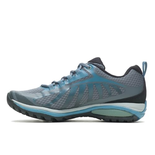 Merrell Merrell womens Siren Edge 3 Hiking Shoe, Rock/Bluestone, 9 US