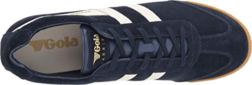 Image of Gola Equipe Suede - Sneakers for Men - Contrasting Wingflash - Heel Return - Durable Cupsole - Low Silhouette