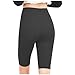 Womens High Waisted Shorts 2 Pack Seamless Tummy Control Anti Chafing Thigh Slimmer Underwear Pants for Ladies Dark Gray