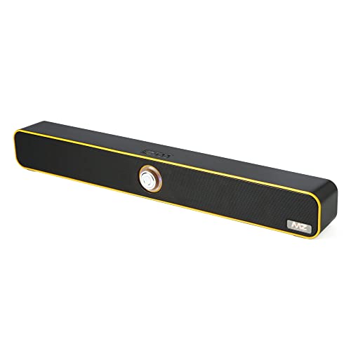 Image of MZ M31 Portable Home TV Soundbar Dynamic Thunder Sound 2400mAh Battery 16 W Bluetooth Soundbar with USB Playback, AUX in, TF Card Reader, USB C Charging