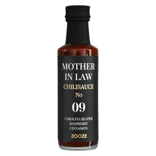 Mother in Law Chilisauce No. 9 | CAROLINA REAPER, Raspberry and Cinnamon | Super