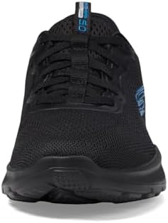 Skechers Men's Equalizer 5.0 Standpoint Slip-in Sneaker, Black/Blue, 9 | Image 5