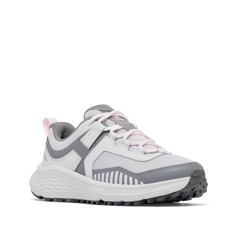 Columbia Konos™ Low (Little Kid/Big Kid) Grey Ice/Pink Dawn 1 Little Kid M