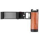 Canfon Phone Camera CapGrip Holder, Smartphone Holder Rig Mount with Cold Shoe Compatible with Mic/LED Light/Tripod Mount, Cell Phone Handle Grip for iPhone for Samsung Video Shooting, 4.5-7.0 in