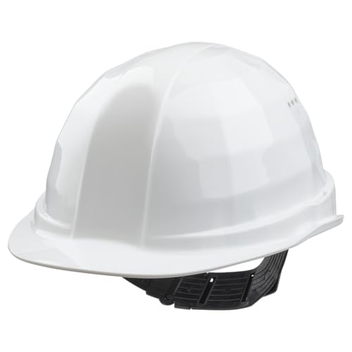 wolfcraft Casco de protección Blanco I 4967000 I Casco de protección Industrial contra riesgos mecánicos