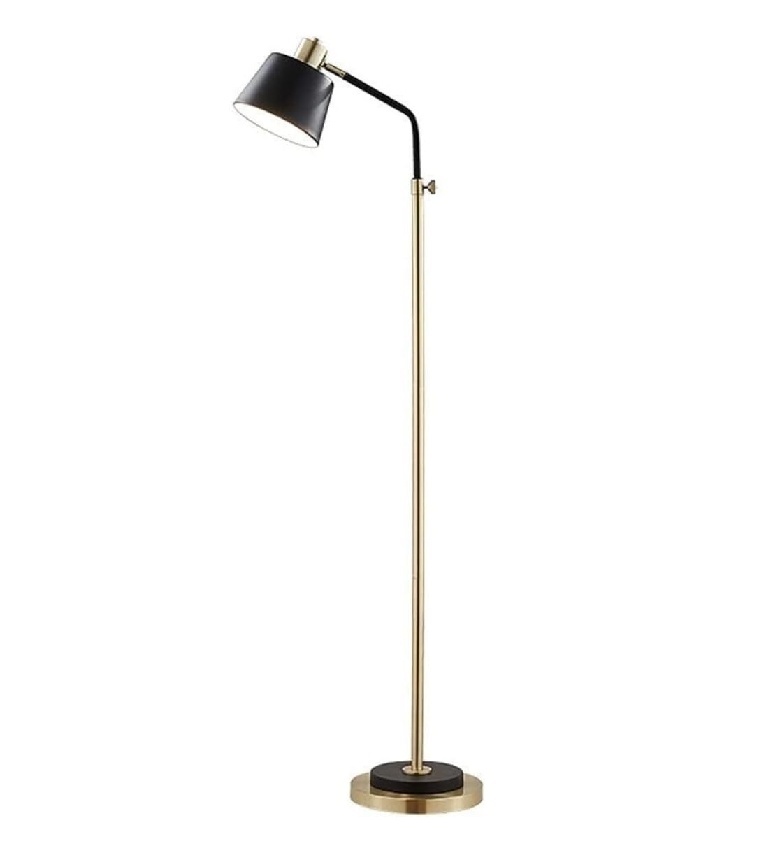 Lampa podłogowa do salonu lampa podłogowa regulowana wysokość lampa podłogowa metalowy klosz lampa stojąca wysoki słup lampa lampy podłogowe do salonu sypialni lampa stojąca lampa stojąca