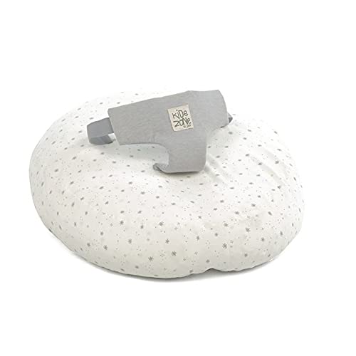 Jane Dim Grey 2021 - Cuscino per maternità e allattamento con fodera Jane Dim, colore: Grigio