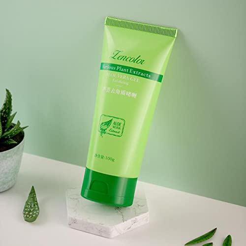 Aloe Exfoliating Gel, Deeply Cleanses Facial Cream, Gently Exfoliates The Face And Body Scrub. Plumps Fine Lines And Wrinkles For A Healthier Skin. Minimizes Pores And Improves Skin Texture (Multicolor) #TOP2