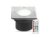 FARBWECHSEL - Austauschbares 3 Watt RGB LED Leuchtmittel (dimmbar) inkl. Fernbedienung mit 11 bunten Lichtfarben für eine tolle Stimmung