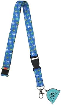 Monsters Inc Scary Monsters Blue 22 Lanyard