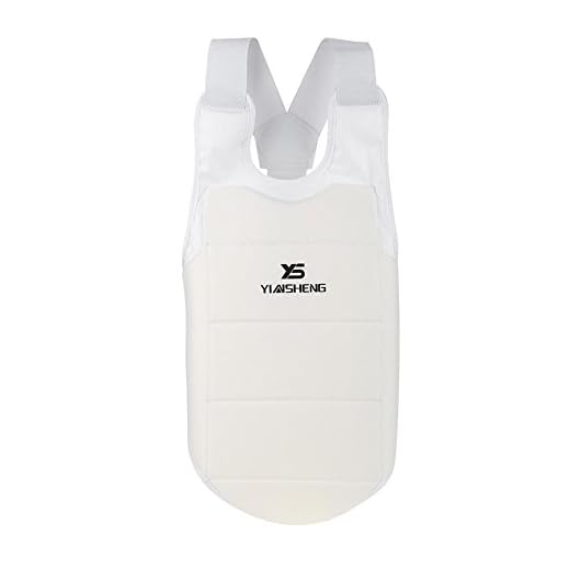 Karate Chest Guard Protector Adult Kids Karate Taekwondo Training MMA Martial Arts Chest Guard Vest Boxing Karate Body Protector Breast Protector (XS-XL)(M)