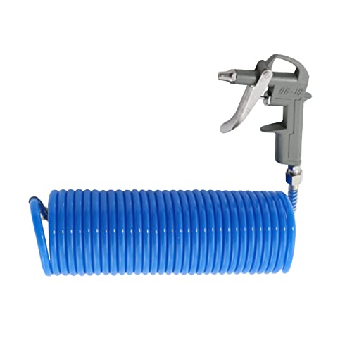 Quality Air Dust Blow Gun with 7.6M 25 FT Recoil Hose AT037, Blue - Image 3