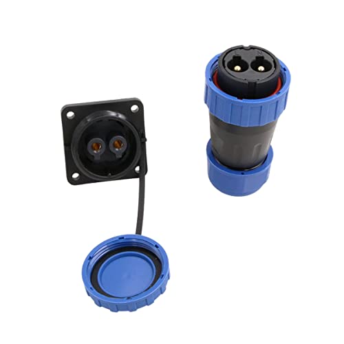 SZRMCC TY28 Connettore impermeabile 2Pin 45A Senza saldatura Maschio Femmina Aviazione Connettore Quick Disconnect Vite Crimp Filo Elettrico Connettore