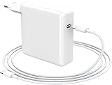 96W USB C Ladegerät, kompatibel mit MacBook Pro/Air 16, 15, 14, 13 Zoll, 2021/2020/2019/2018 MacBook Pro/Air, Pad Pro und Allen USB-C-Geräten, mit 2 m USB-C-Kabel, Ersatz für USB -C 87W, 61W, 30W