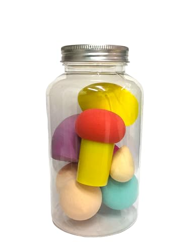 Image of Sedell Paris Multicolor Sponge with Transparents Bottle (Pack of 8)