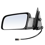 ECCPP Driver Side Mirror Fit for 1992-1994 For Chevy Blazer 1988-1999 For Chevy Pickup Truck 1992-1999 For Chevy Suburban 1995-1999 For Chevy Tahoe Manual Fold Non-Heated Power Adjustment