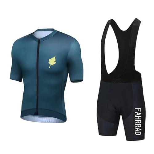 Maillot de cyclisme homme TYP-6 L avec cuissard gel 9D pour le vélo de route