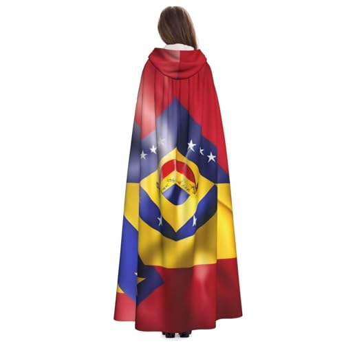 Cape à capuche Venezuela cadeau original pour cosplay et Noël - 5