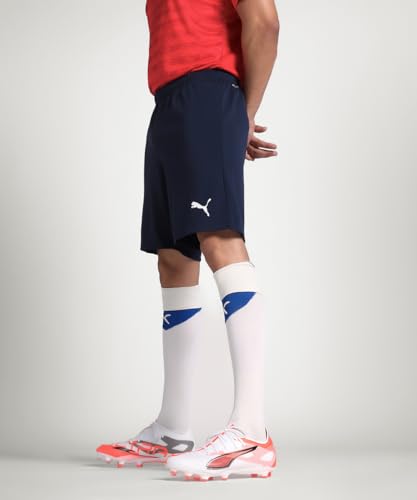 Image of Puma Men's Team Rise Knitted Regular Fit Hybrid Shorts