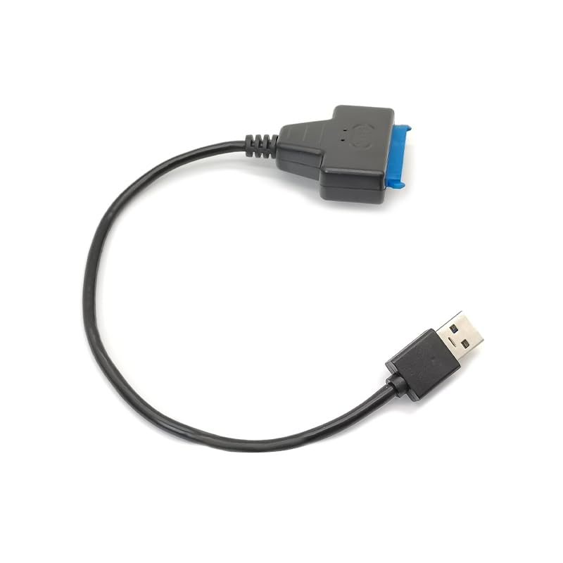 Adaptador Elecbee USB 3.0 a SATA III para SSD/HDD 2.5" miniatura 3