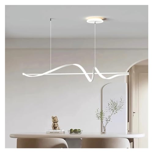 Suspension LED salon au design épuré pour illuminer vos dîners chaleureux