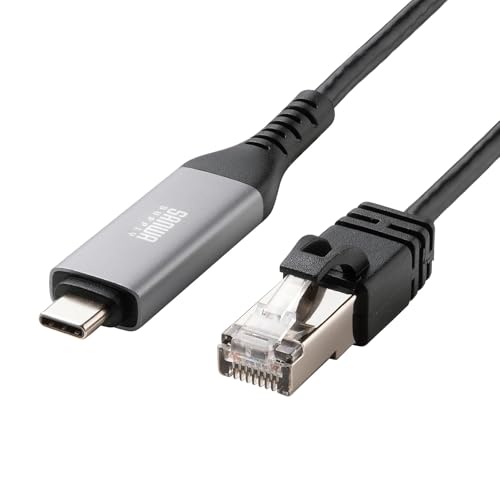 USB Type-C LAN変換ケーブル KB-SL6CLAN03BK