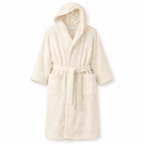 BURAKH Unisex Cotton Terry Bathrobe – Soft Absorbent Towel Dressing Gown Robe for Men & Women, Luxury Spa & Home Loungewear
