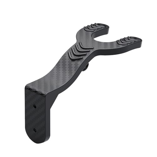 Étagère murale pour casques évitant les chutes support métal robuste - 3