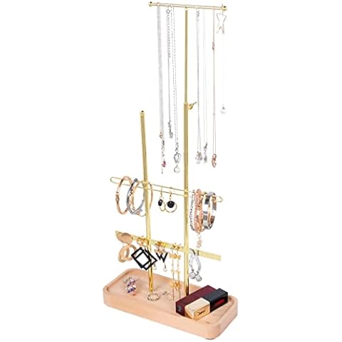 Tektalk Soporte de joyería exhibición árbol (dorado) Cover
