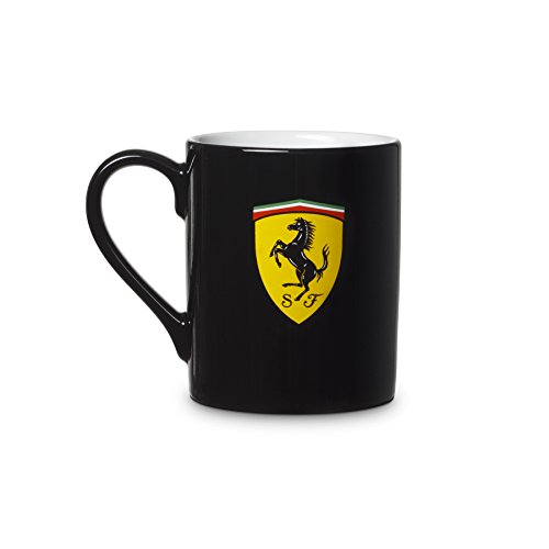 Ferrari Black Shield Coffee Mug