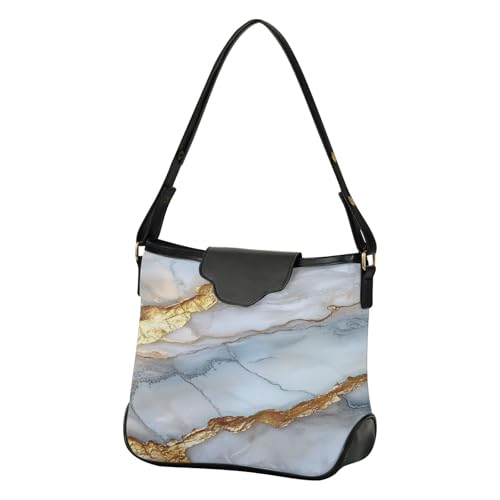 Sac à bandoulière marbré argenté : fini les sacs lourds en voyage