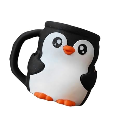 Porte-pintes réutilisables pingouins avec poignée antigel pour l'hiver - 4