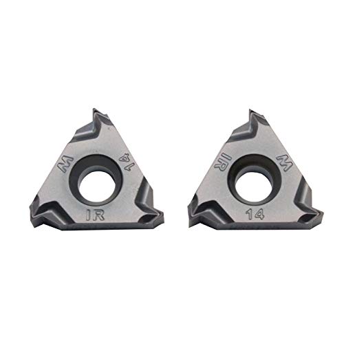 Tool Part for WS5125 16IR 14W 20PCS CNC Insert Lathe Cutter Tool 16IR 14W Threading Inserts Internal Threading Blades