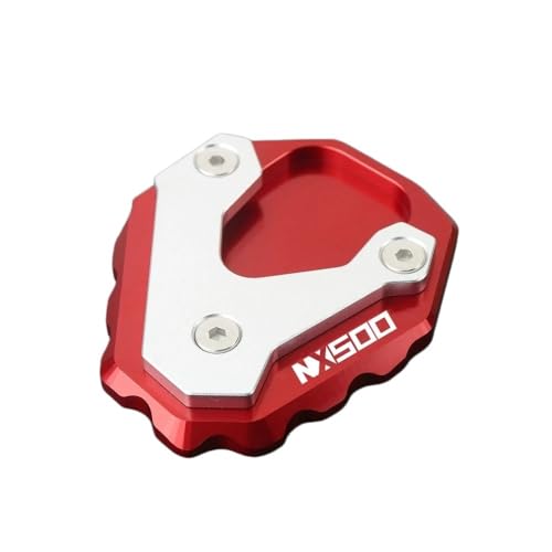 Béquille latérale moto NX500 extension pour éviter chute sur sol meuble