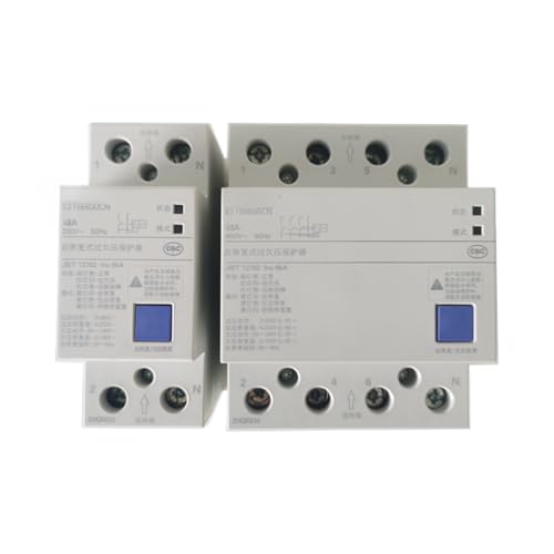 Protection surtension et sous-tension 4P63A disjoncteur réarmement automatique