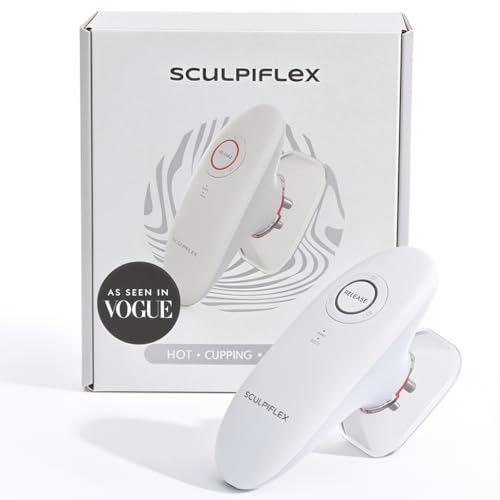 SCULPIFLEX - The Original Massage Tool to Help Improve Appearance of Firm Skin on Stomach and Thighs, Patented Technology, Gentle on Skin, Easy to Use