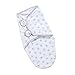Manyo Nid d'ange Bébé Cosy, Couverture Emmaillotage Bébé en Coton, Sac de Couchage Gigoteuse 0-6 mois (Étoile, S: 0-3 mois)