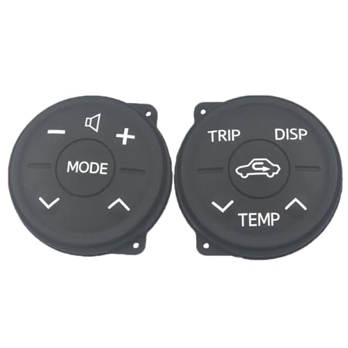 押しボタンスイッチ Compatible With For Prius 30 2009 2010 2011 2012 2013 車用 左右ステアリングホイールスイッチコントロールパネル 自動車内装アクセサリー