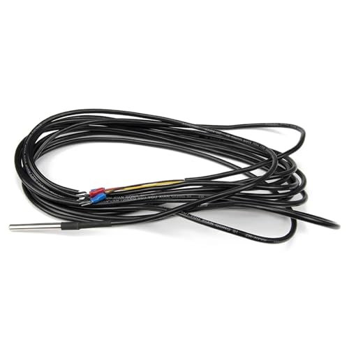Sensor de temperatura PT100 RTD con cable de 5m para control térmico exacto 2