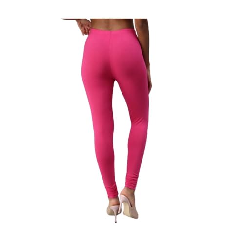 Image of Women's Slim Fit Cotton Lycra Churidar Leggings|Full Length|