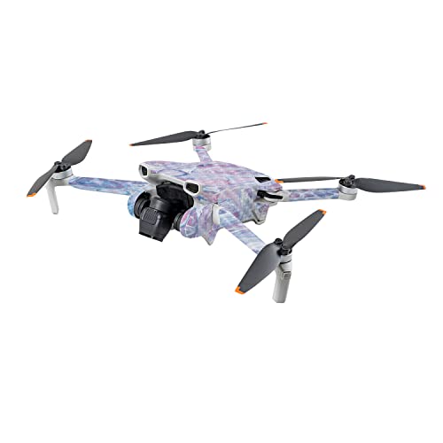 Image of MightySkins Carbon Fiber Skin Compatible with DJI Mini 3 - Pastel Pour | Protective, Durable Textured Carbon Fiber Finish | Easy to Apply | Made in The USA