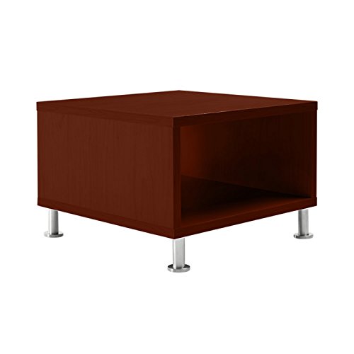 Steelcase Turnstone Jenny Coffee Table, Laminate = Marbled Cherry; Leg