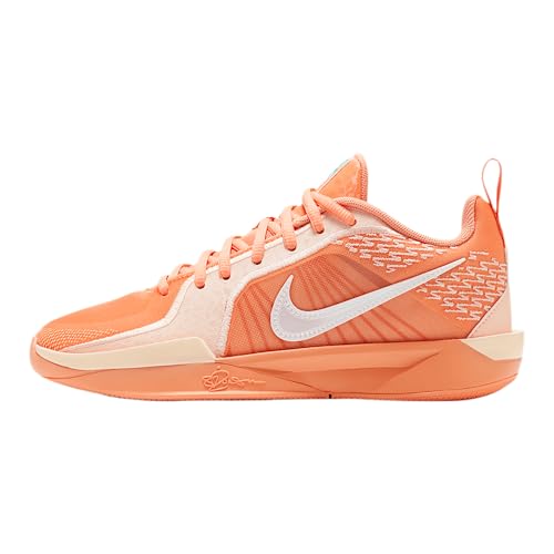 Nike Sabrina 2 Big Kids' Basketball Shoes (FQ7376-801, Apricot Agate/Washed Coral/Washed Teal/Light Bone)