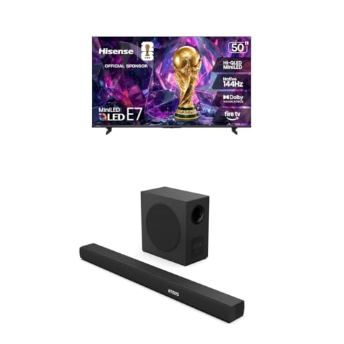 Image of Bundle of Hisense 50 inch E7 with AX3100Q