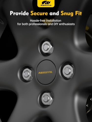 Image of MIKKUPPA M10x1.25 ATV Lug Nuts, Chrome Open End Conical Bulge Seat Lug Nuts | 16PCS 17mm Hex, Replacement for Polaris Sportsman Can-Am Commander Maverick Outlander Renegade Honda TRX Kawasaki Wheel